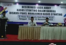 BKKBN Provinsi Aceh Gelar Desiminasi Audit Kasus Stunting di Aceh