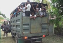 Ratusan Imigran Rohingya Dipindahkan ke Bekas Kantor Imigrasi Lhokseumawe