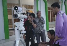 Terhalang Mendung, Gerhana Bulan Tidak Terlihat di Langsa