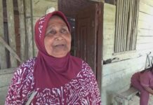 Seorang Nenek Di Aceh Utara Tinggal Sendirian Di Rumah Tak Layak Huni