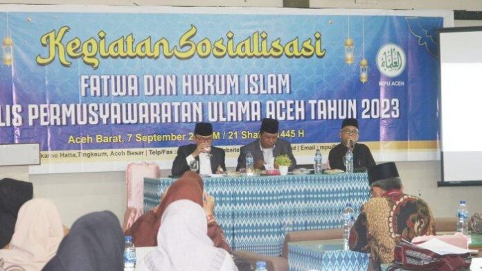 MPU-Aceh-sosialisasi-fatwa-hukum-islam-di-Aceh-Barat