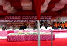 Polda Aceh Musnahkan 112 Kg Sabu-Sabu Hasil Kasus Selama 4 Bulan