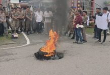 Dinilai Lamban Tangani Bencana, Pj Bupati Aceh Tenggara Di Demo Warga