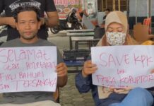 Firli Bahuri Ditetapkan Sebagai Tersangka, Jurnalis Di Aceh Cukur Rambut