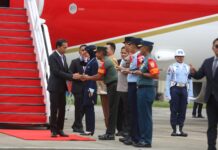 Pangdam Iskandar Muda, Mayjen TNI Novi Helmy Prasetya, S.I.P, M.I.P, Sambut Kedatangan Presiden RI Joko Widodo di Bandara Sultan Iskandar Muda, Aceh
