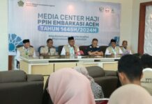 Jamaah Haji Embarkasi Aceh Mulai Terbang Ke Tanah Suci