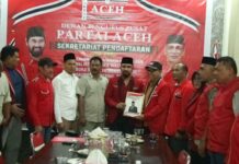 Iskandar Al Farlaky Boyong 22 Panglima Sagoe Aceh Timur Ke Kantor DPP PA