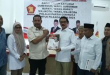 Amal Hasan Dan Afridawati Minta Dukungan Ke Gerindra Aceh Untuk Maju Pilkada 2024