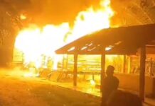 Delapan Bilik Santri Di Dayah Al-Maimanah Aceh Timur Terbakar