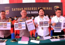 Di Banda Aceh, 19 Penjudi Online Diringkus Polisi