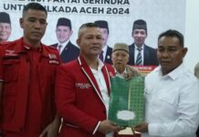 Usai Ke Partai Aceh, Tarmizi Panyang Dan Ayah Wa Minta Dukungan Ke Gerindra