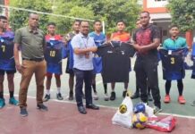 PT PAG Bantu Atlit Volleyball Kota Lhokseumawe Jelang Laga Di POPDA Di Aceh Timur
