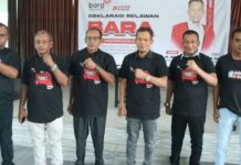 Pemuda Aceh Besar Deklarasi Relawan Pemenangan Aduen Mukhlis Untuk Bupati 2024