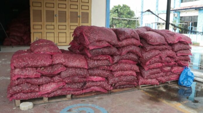 Amankan 45 Ton Bawang