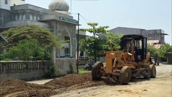 Perbaikan Jalan Berlumpur