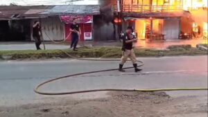 Ludes Terbakar